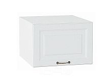 Шкаф верхний горизонтальный глубокий Ницца Белый/Белый 358*500*574