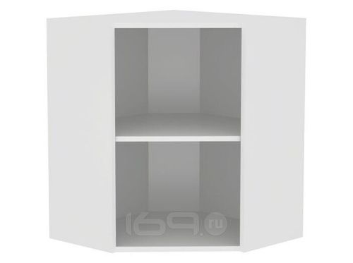 Шкаф верхний угловой Прованс ВУ 590 Ваниль-Белый фото 2