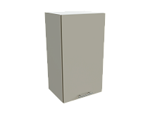 Шкаф В400 с 1-ой дверью Валерия-М БЕЛ/АЛЬБИОН/СОФТ Ф20