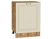 Шкаф нижний с 1-ой дверцей Ницца Дуб крем/Дуб Вотан 816*600*478