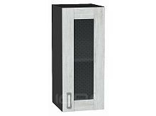 Шкаф верхний с 1-ой остекленной дверцей Лофт Nordic Oak/Graphite 716*300*320
