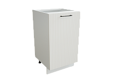 Шкаф Н450 с 1-ой дверью Сиэль Ян БЕЛ/АНД/СИЛК Ф60