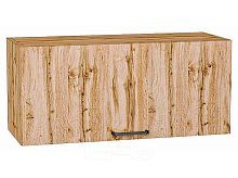 Шкаф верхний горизонтальный Флэт Wotan Oak 2S/Дуб Вотан 358*800*318