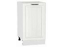 Шкаф нижний с 1-ой дверцей Прага Белое дерево Белый 816*450*478