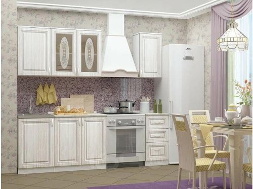 Кухонный гарнитур Констанция сандал 2140x1700x600