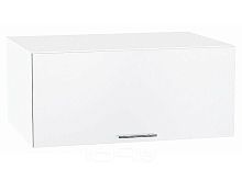 Шкаф верхний горизонтальный глубокий Валерия-М Белый глянец Белый 358*800*574