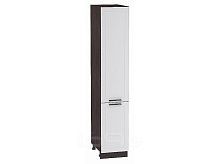 Шкаф пенал с 2-мя дверцами Глетчер Гейнсборо Силк Graphite 2132*400*574