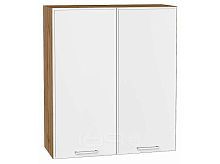 Шкаф верхний с 2-мя дверцами Квадро Белый/Дуб Вотан 920*800*321