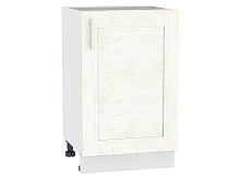 Шкаф нижний с 1-ой дверцей Лофт Н 600 Nordic Oak-Белый