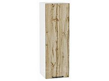 Шкаф верхний с 1-ой дверцей Флэт Wotan Oak 2S/Белый 920*300*318
