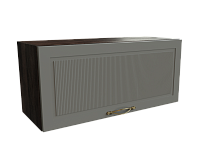 Шкаф ВГ800 верхний горизонтальный Моцарт ДБК/МОНБЛАН/СОФТ Ф87