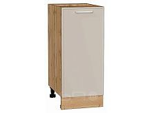 Шкаф нижний с 1-ой дверцей Квадро Кашемир/Дуб Вотан 816*350*481