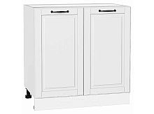 Шкаф нижний с 2-мя дверцами Дублин Special White/Белый 816*800*478