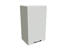 Шкаф В400 с 1-ой дверью Мемфис БЕЛ/БЕЛ/СОФТ Ф20
