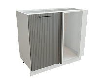 Шкаф НУ990 с 1-ой дверью Сиэль Ян БЕЛ/МОНБЛАН/СОФТ Ф60