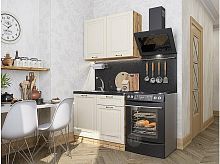 Модульный кухонный гарнитур Ницца-05 агат 2140x1000x600