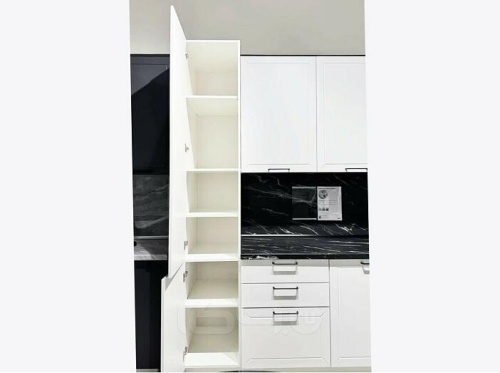 Модульный кухонный гарнитур Глетчер айленд силк 2336x1605x600 фото 4