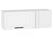 Шкаф верхний прямой угловой горизонтальный Глетчер Айленд Силк/Белый 358*1000*350