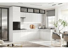 Кухонный гарнитур Оливия шарли белый 2500x3000x600