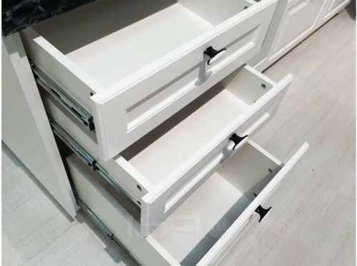 Модульный кухонный гарнитур Ницца Royal-01 Белый | 240 см фото 8