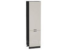 Шкаф пенал с 2-мя дверцами Фрейм Cream Silk Graphite 2336*600*580