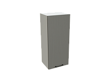 Шкаф В409 с 1-ой дверью Сиэль Ян БЕЛ/МОНБЛАН/СОФТ Ф20Н