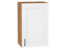 Шкаф верхний с 1-ой дверцей Лофт Super White Дуб Вотан 716*450*320