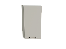 Шкаф ВТ300 с 1-ой дверью Эстетик БЕЛ/Магнолия мат Ф36