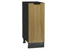 Шкаф нижний с 1-ой дверцей Евро Лайн Дуб песочный/Graphite 816*300*478