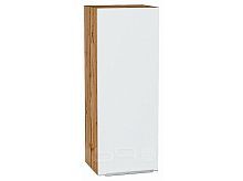 Шкаф верхний с 1-ой дверцей Фьюжн Silky White Дуб Вотан 920*350*320