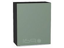 Шкаф верхний с 1-ой дверцей Фьюжн Silky Mint Graphite 716*600*320