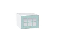 Шкаф верхний горизонтальный остекленный глубокий Прованс Гoлyбoй