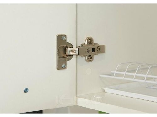 Модульный кухонный гарнитур Логика-03 белый глянец 2040x2000x600 фото 2