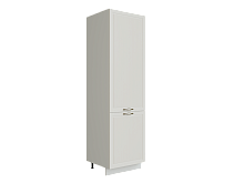 Шкаф П600 с 2-мя дверцами Моцарт БЕЛ/АНД/СИЛК Ф46