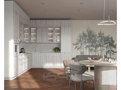 Модульный кухонный гарнитур Шале white dreamline 2690x3600/2800x600 фото 2