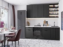 Модульный кухонный гарнитур Фрейм-02 stormy silk 2340x2200x600