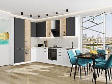 Евро Лайн-07 Антрацит/Белый