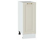 Шкаф нижний с 1-ой дверцей Ницца Агат/Белый 816*300*478