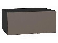 Шкаф верхний горизонтальный глубокий Терра Смоки Софт Graphite 358*800*574