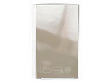 Шкаф верхний торцевой Фьюжн Gallant Белый 716*300*306