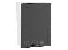 Шкаф верхний с 1-ой дверцей Глетчер Маренго Силк Белый 920*500*318