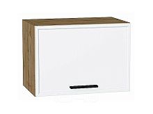 Шкаф верхний горизонтальный Фрейм White Silk Дуб Вотан 358*500*324