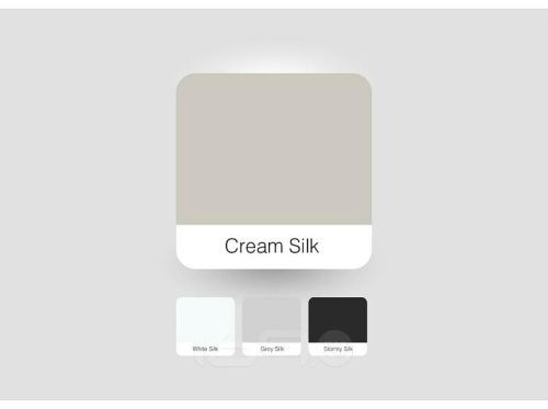 Модульный кухонный гарнитур Фьюжн-05 cream silk 2140x1100x600 фото 3