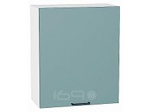 Шкаф верхний с 1-ой дверцей Флэт Grey-green In 2S/Белый 716*600*318