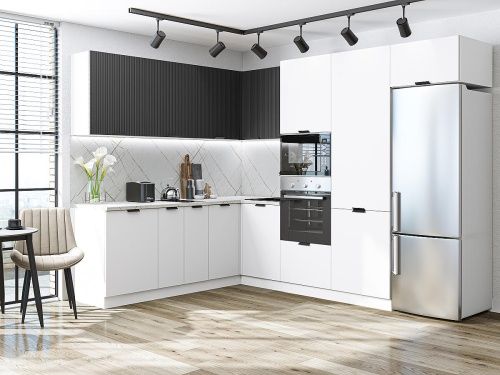 Евро Лайн-03 Антрацит/Белый