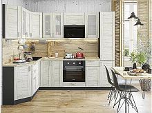 Модульный кухонный гарнитур Лофт-04 nordic oak 2140x2600x600