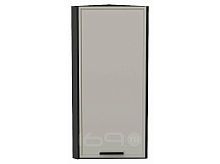 Шкаф верхний торцевой Фрейм Grey Silk Graphite 920*300*310