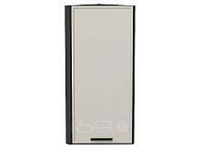Шкаф верхний торцевой Фрейм Cream Silk Graphite 920*300*310