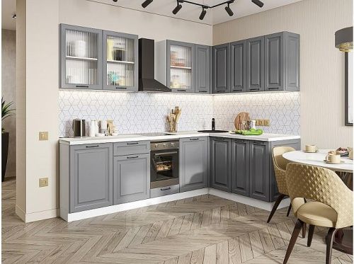 Модульный кухонный гарнитур Ницца magnum 2140x2550/1600x600