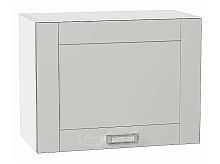 Шкаф верхний горизонтальный Лофт Grey Silk/Белый 460*600*320